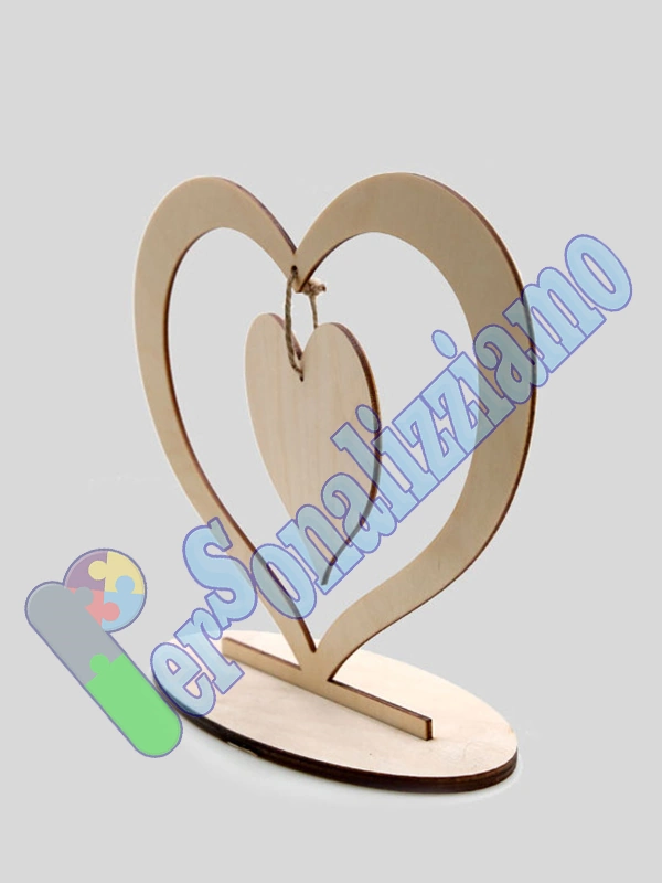 Cornice cuore legno di betulla2